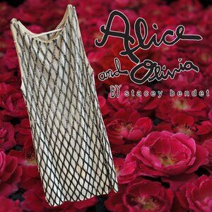 Alice & Olivia Silk Flapper Dress